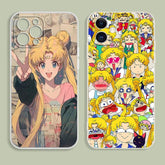 Cartoon Sailor Moon iPhone Series Case - HelloAnimeCases